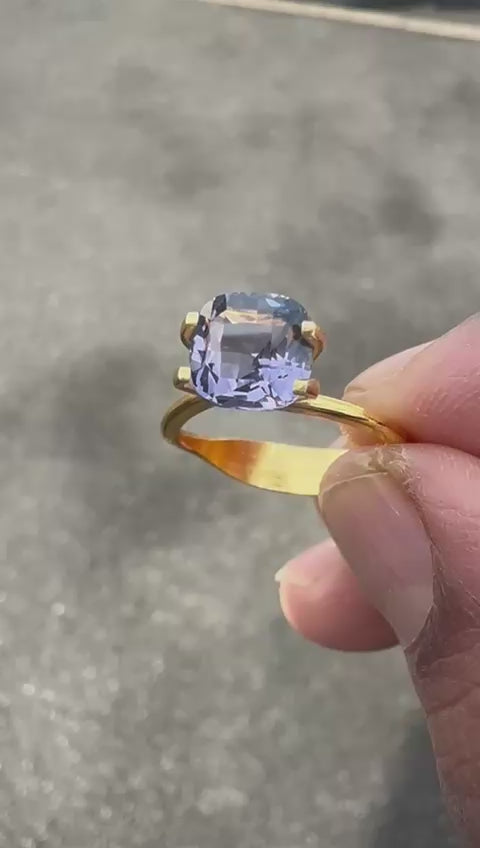 Spinel violotish pink 2.50crt